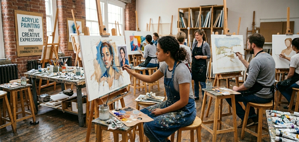 Acrylic Painting and Creative Expressions