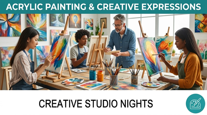 Acrylic Painting and Creative Expressions